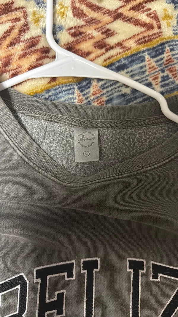 belize sweatshirt Gray Size XL - Image 3