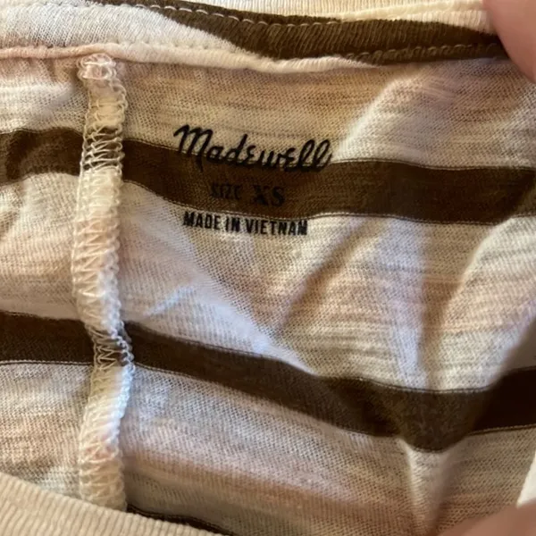 Madewell xs striped top‎ - Image 5
