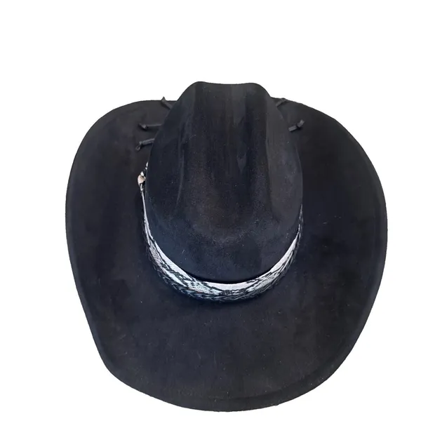 Pro Celia Cowboy Hat Women’s Black Wide Brim Western Cowgirl Country W/bands - Image 5