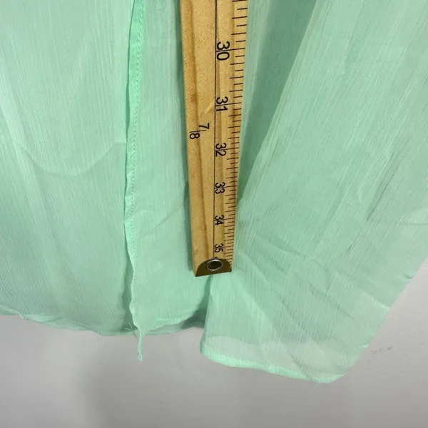 Express Skirt Small Mint Sheer Maxi Y2K‎ Fairycore Coquette Pastel Aesthetic NWT - Image 3