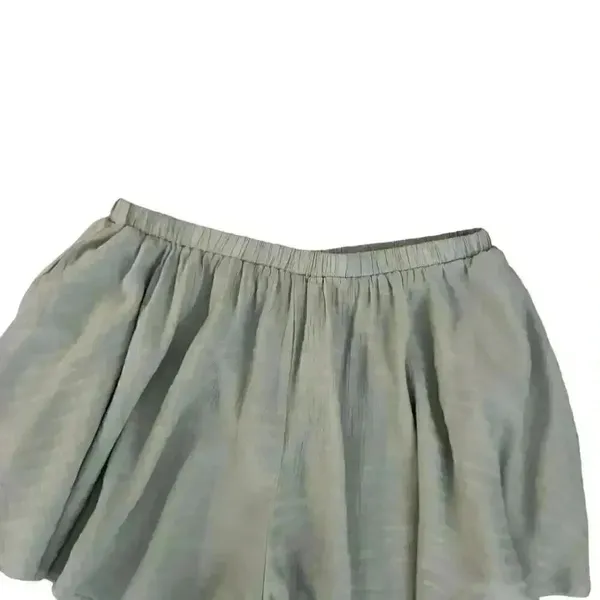 Lulus Sage Green Lined Flowy Lightweight Elastic Waist Pockets SZ XL #2001 - Image 4