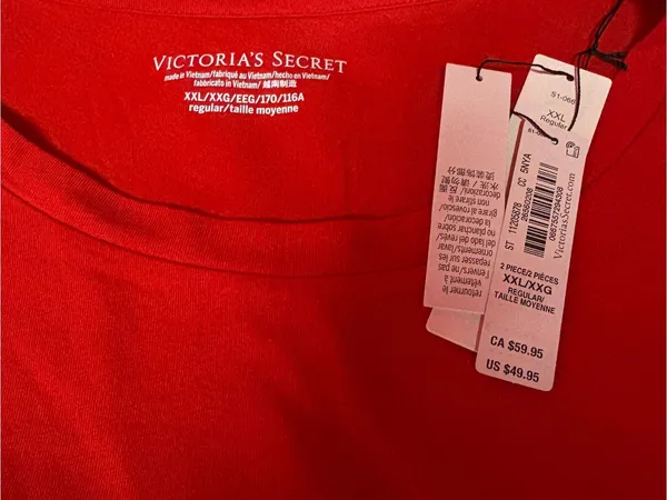 Victoria's Secret Red Plaid Pajamas - Image 8
