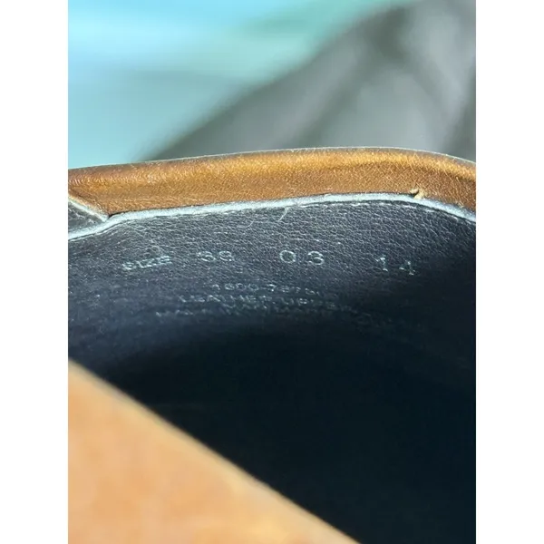 Dansko Rosaline Womens 38 Brown Leather Casual‎ Wedge Clog Slip On Shoes - Image 6