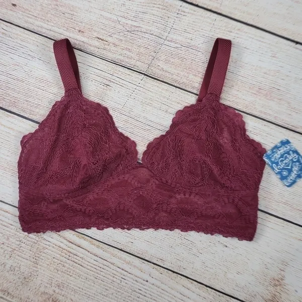 FREE People‎ Dusty Rose Lace Bracelet Top - Image 7