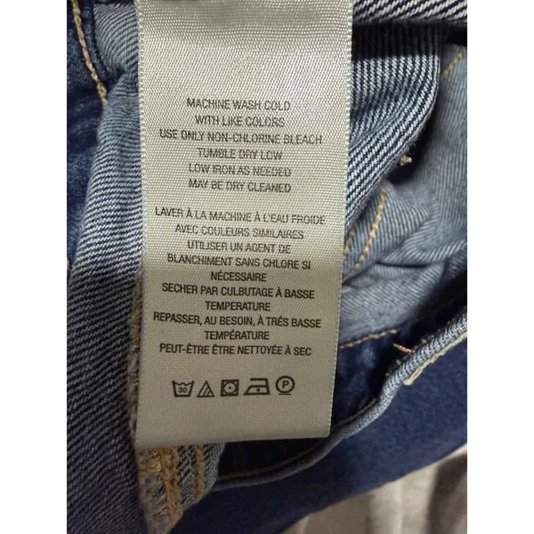 We The Free People CRVY Gia High Rise Wide-Leg Baggy‎ Jeans Women's Size 33 - Image 13