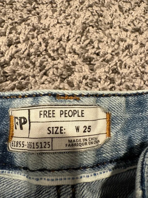 Free People Jean Short  - Image 3