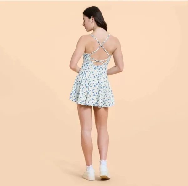 NWT! Popflex Target X Blogilates Women's Everything Active Dress - Floral XS - Image 2