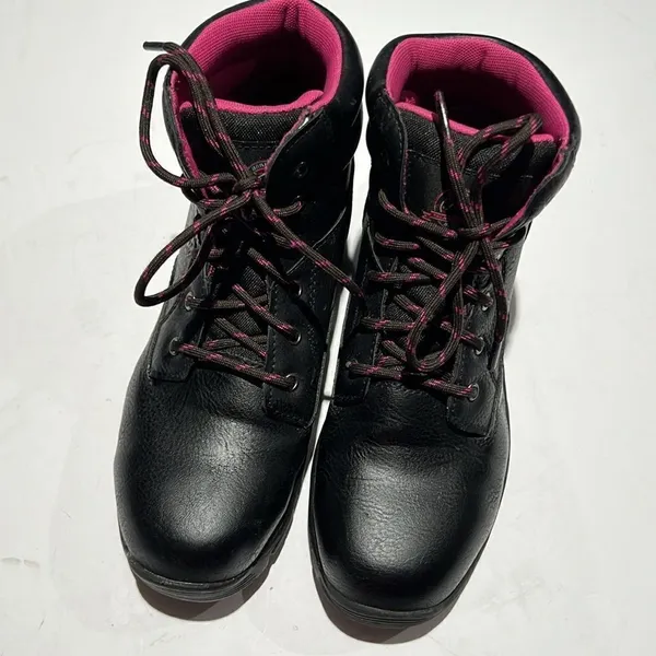 Brahma Steel‎ Toe Boots Size 8. B63 Black - Image 6