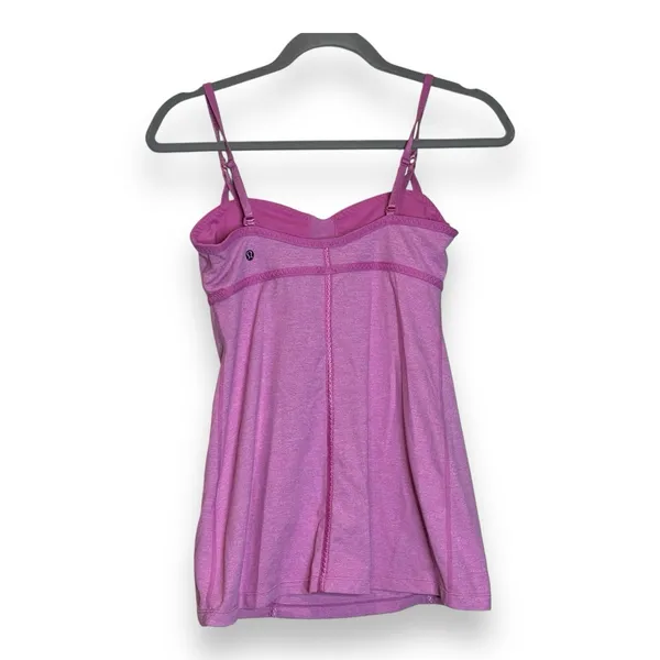 Lululemon Athletica Ariel Tank Top Womens Sleeveless Pink Activewear Sz 6‎ - Image 2