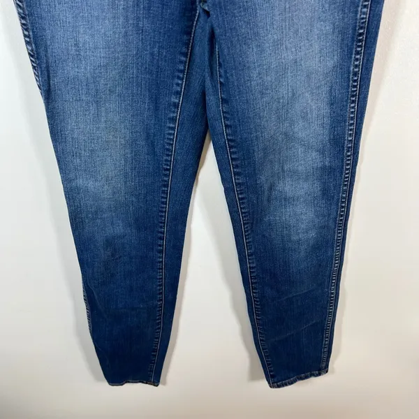Madewell High Waisted‎ Sailor Jeans Medium Wash Cropped Flare women's Size 26 - Image 3