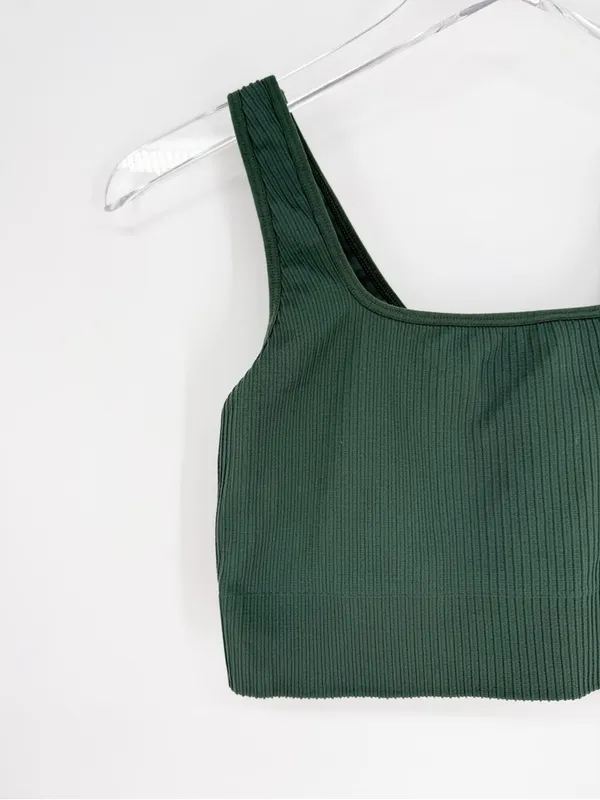 Peloton Seamless Low Impact Sports Bra Women’s M/L Green Activewear - Image 4