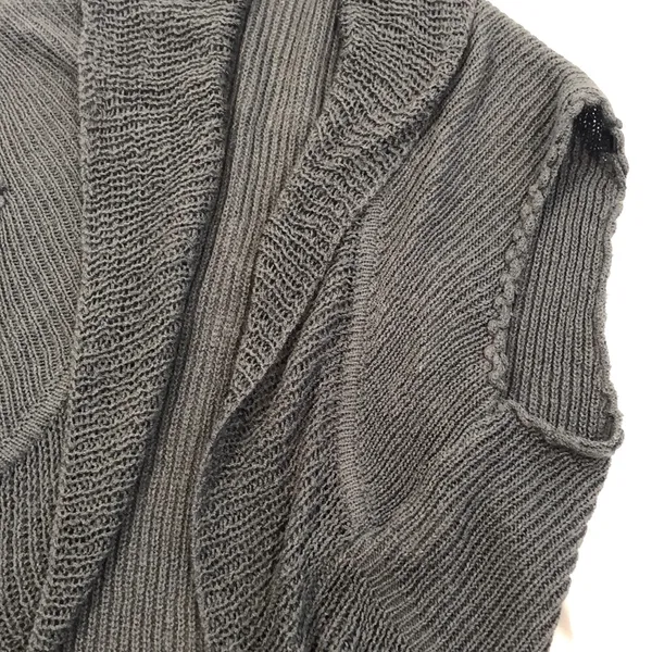 Knit Cover Top Gray - Image 4