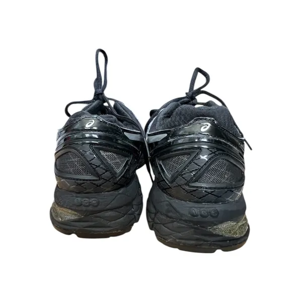 Asics Gel-Kayano 22 Black Silver Running Shoes T598N Womens 9.5 - Image 6