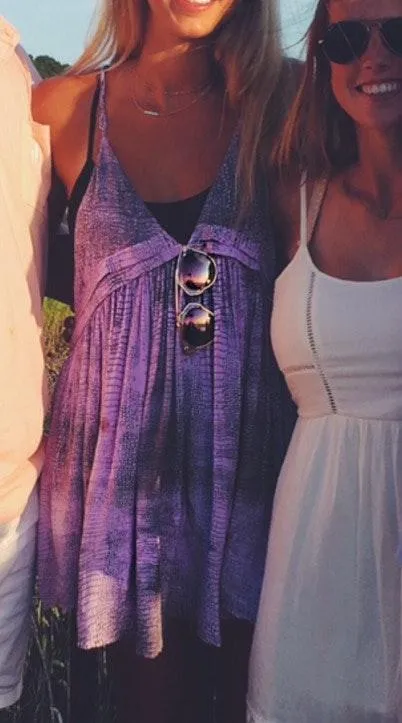 Purple Mini Dress - Image 4