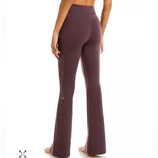 ALO YOGA Airbrush High Waist Flutter Legging Split Hem‎ Size Small - Image 2
