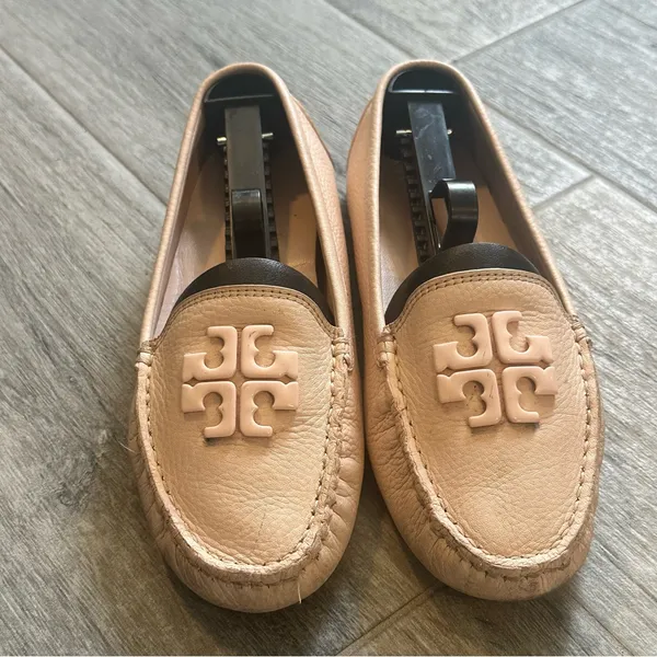 Tory Burch Everly Driver Leather Loafer Size 7 M See Pictures For Condition - Image 2