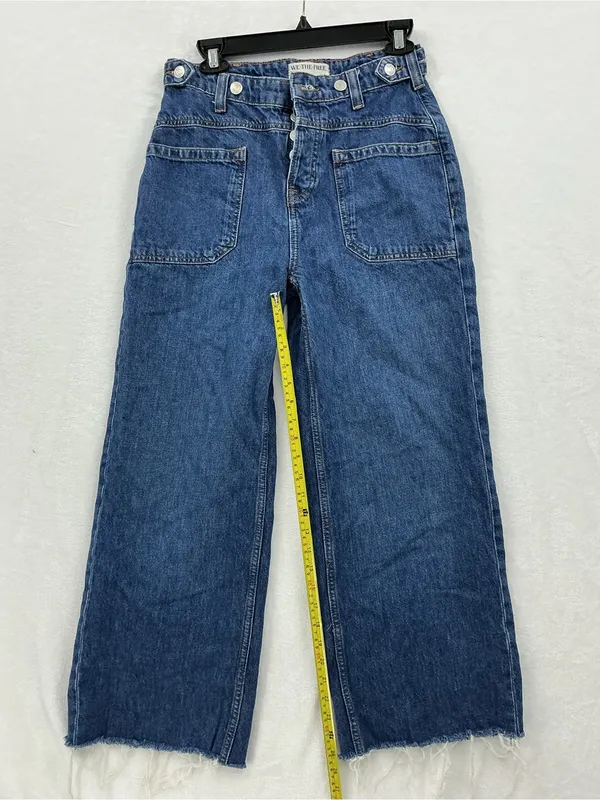 We The Free High-Rise Wide-Leg Jeans — Blue 981 - Image 5