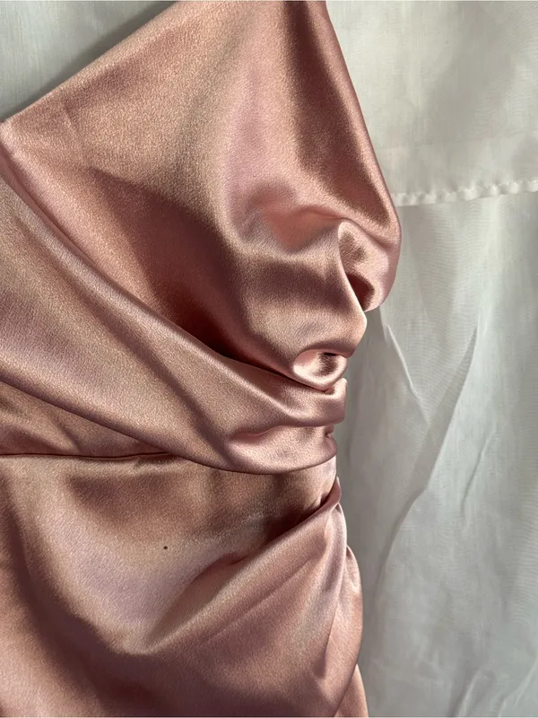 Birdy Grey Catherine Shiny Satin Dress - Image 5