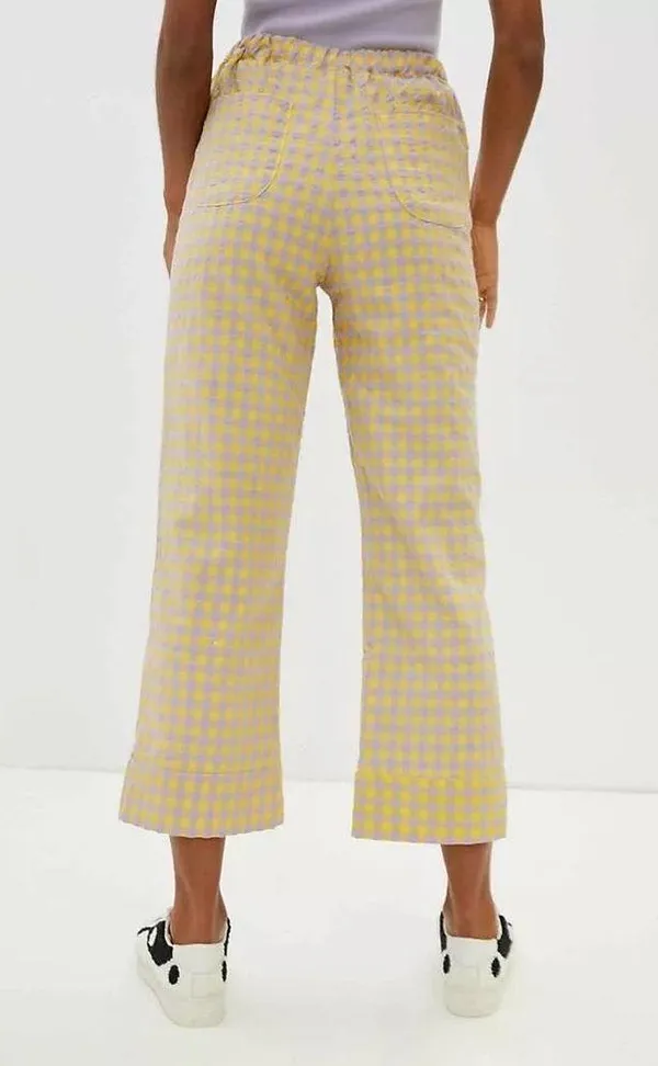 Anthropologie Find Me Now Rhonda Gingham Pant - Image 6