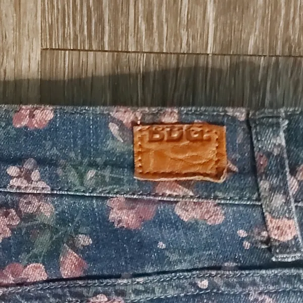 BDG Floral Grazer High Rise Jean 30 NEW Classic Preppy Fairycore Prints Bohemian - Image 11