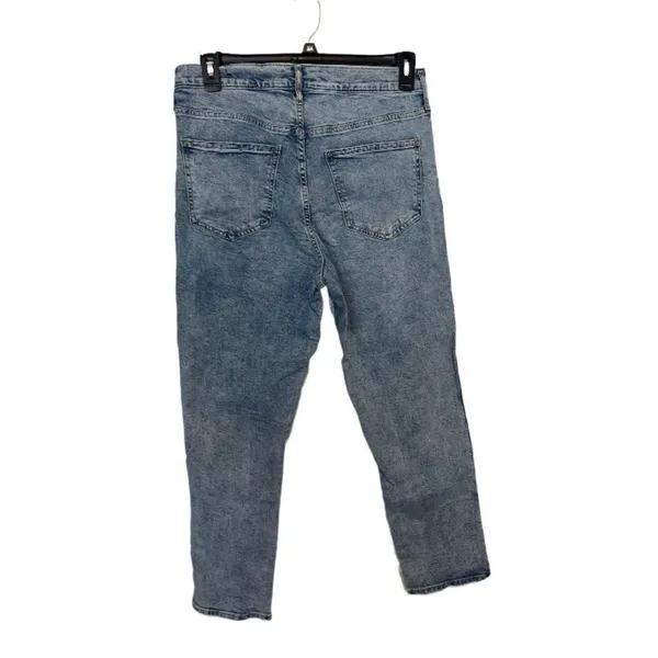 Gap JEANS SIZE 14 high rise vintage slim LIGHTWASH - Image 2