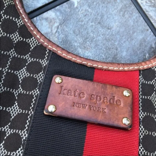 Kate Spade New York Classic Dot Noel Hobo Shoulder Bag Zipper Closure - Image 2