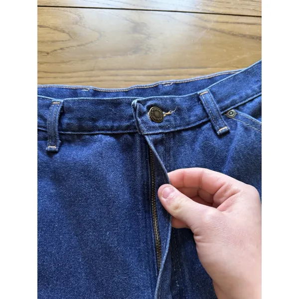 Wrangler No‎ Fault Denim Jeans Women Size 14 Western Country Made in USA Vintage - Image 7