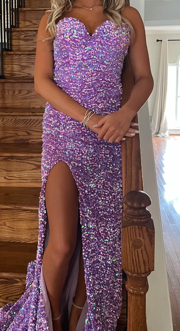 Scarlett Portia purple prom dress - Image 2