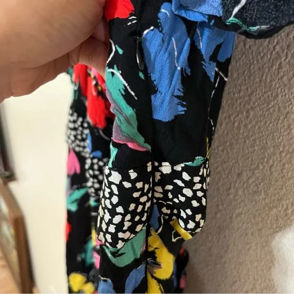 RIXO for target bright colorful floral off the shoulder maxi dress 24W/26W plus - Image 6