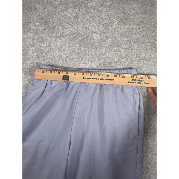 BRANDY MELVILLE Blue/gray SWEATPANTS‎ ONE SIZE EUC POCKETS DRAWSTRING JOGGERS - Image 7