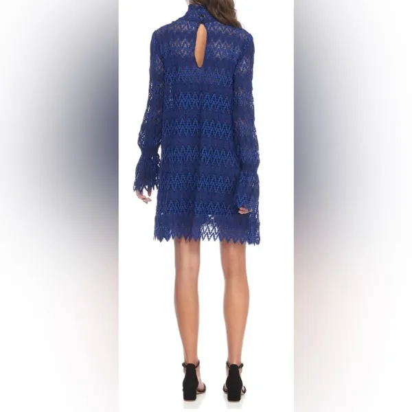 Free People Simone Mock Neck Mini Dress - NWT- Size S - Image 2