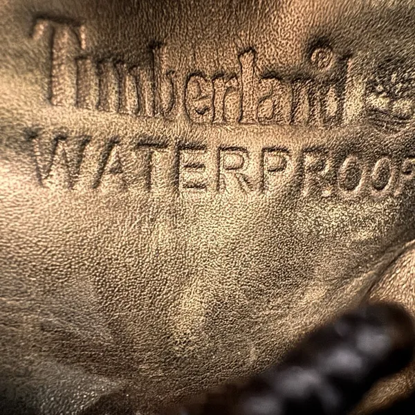 Timberland Nellie Waterproof Black Leather Ankle Boots Women's Size 8 in GUC - Image 14