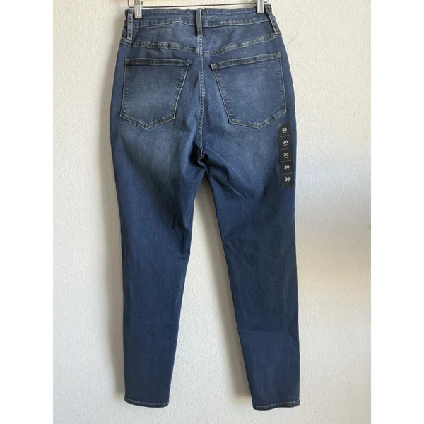 J.Crew Curvy High Rise Skinny Jeans Women's Size‎ 30 Medium Wash Stretch NEW - Image 6