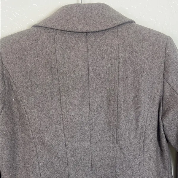 London Fog Women's Classic Gray Pea Coat Size‎ S - Image 7
