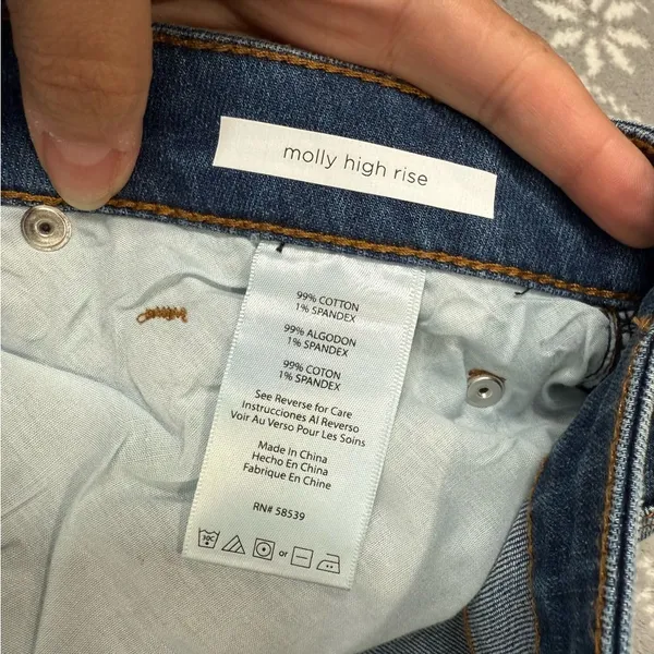 NWT Stitch Fix Sts Blue Molly High Rise Short Style ES3128GA1 Blue Size 37/24‎ - Image 8