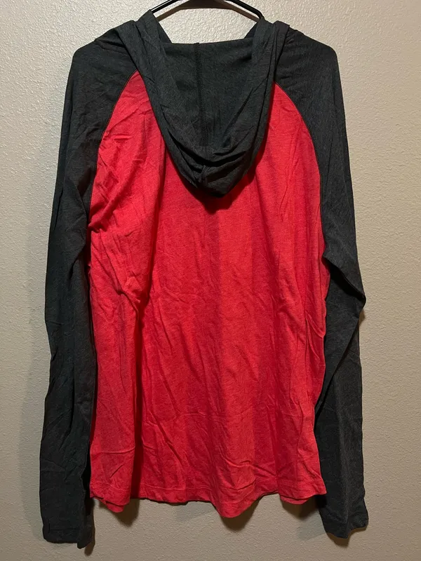 Wisconsin Badgers Men’s Long Sleeve Hoodie - Image 2