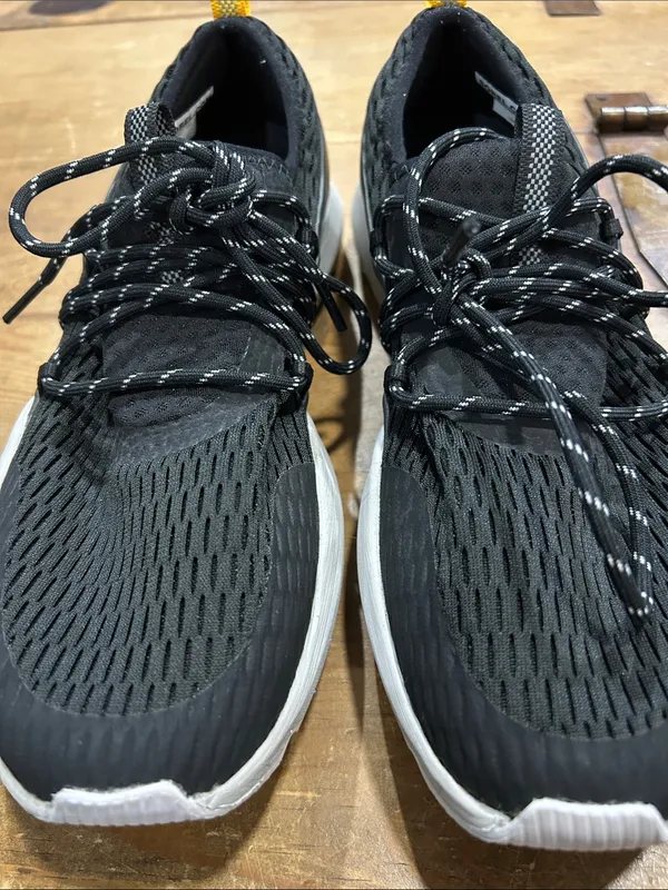 Sorel Kinetic Women’s 9.5 Black White Lace-Up Sneakers Athletic Shoes - Image 10