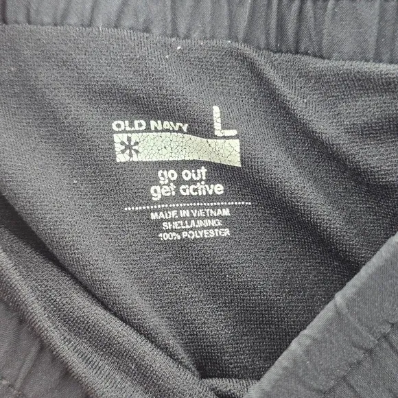 Old Navy Active Black Purple Shorts Pull On Athletic Running Shorts L‎ Large - Image 5