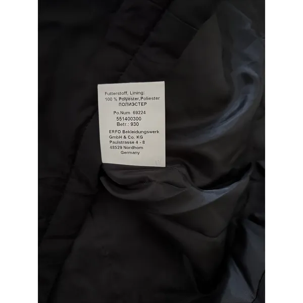 Erfo Quilted Vest Womens Size 12 Black Gorpcore Outdoor Quiet Luxury Travel EU42 - Image 6
