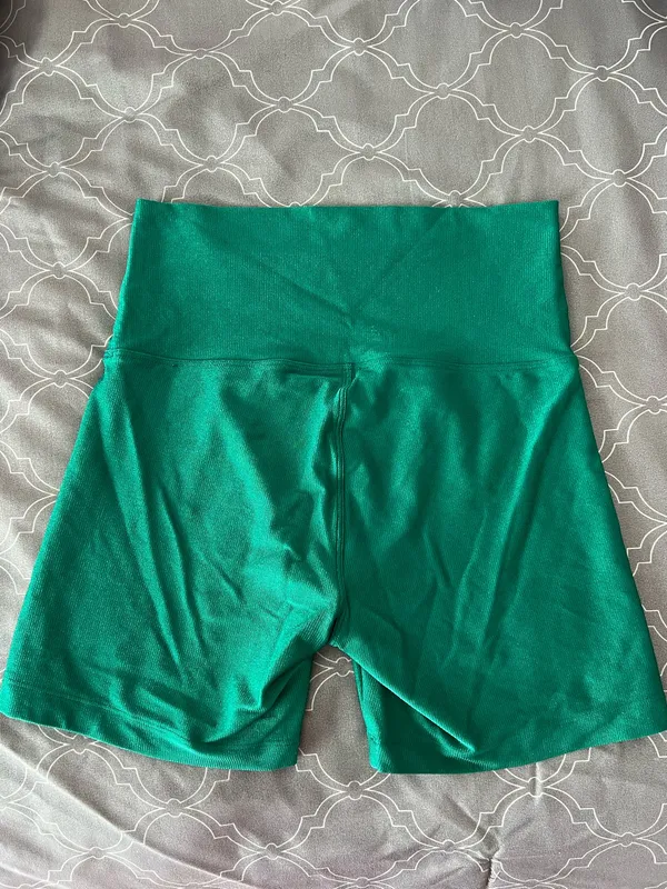 Green Aerie Bike Shorts - Image 3