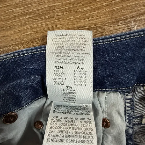 Mother Women's High Waisted Looker Ankle Fray Jeans 26 Lure Me In Skinny - Image 7