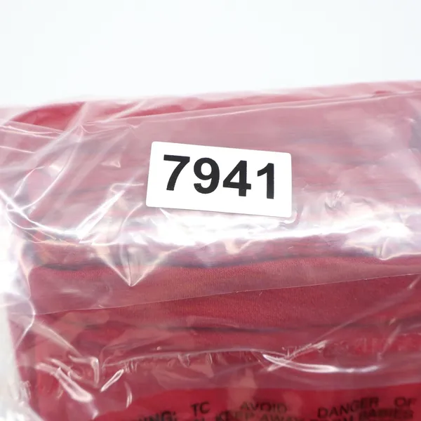 Naked Wardrobe Red High Waisted Bodycon Maxi Skirt Size M - Image 7