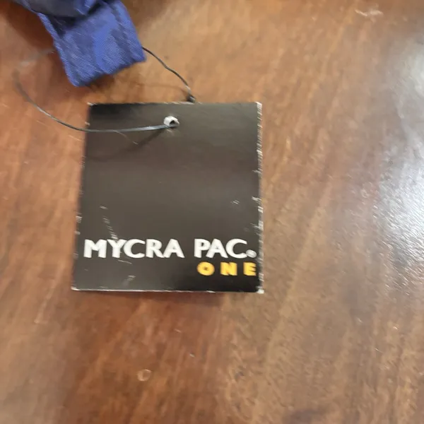 Mycra Pac One Navy Clutch Foldover Evening Bag Travel Packable‎ Handbag NWT - Image 6