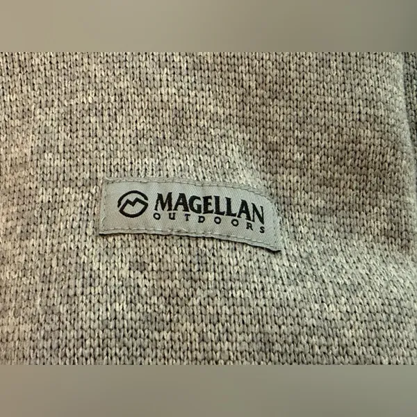 Magellan Outdoors Heather Gray Womens’s Sweater - Image 9