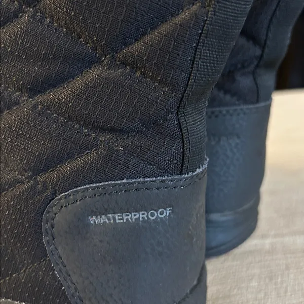 COLUMBIA Ice Maiden II‎ Slip Boot Suede Waterproof Winter Snow Black women’s 6 - Image 5