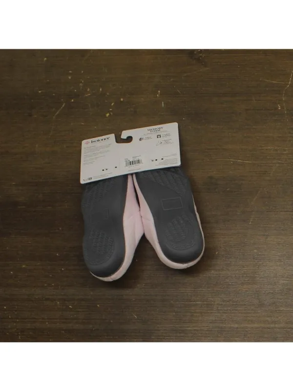 NWT Isotoner Womens Terry Clog Slippers Non Slip 96035 Peony Pink M (7.5-8) - Image 6