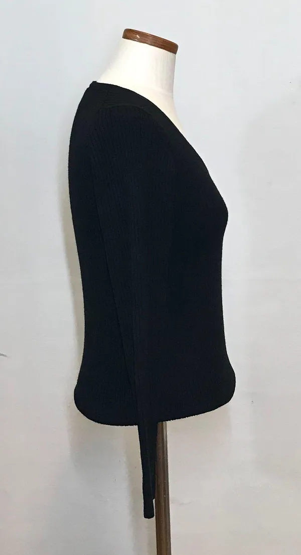 Women’s Black Sweater - Image 4
