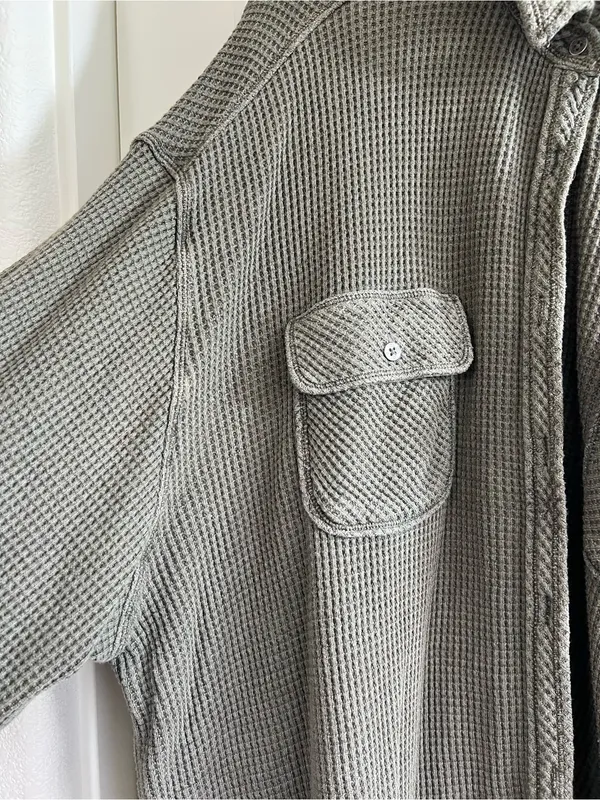 Aerie LumberJane Waffle Shirt - Image 2