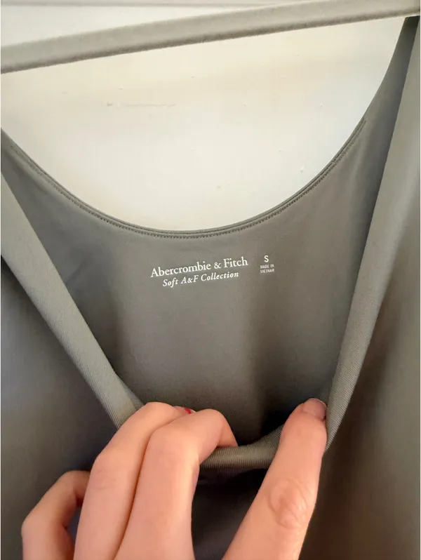 Abercrombie Sage Green Bodysuit - Image 2