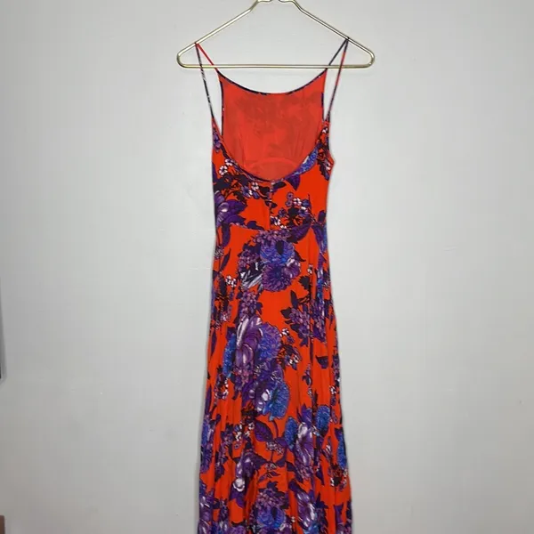 Free People Sleeveless Floral Maxi Dress‎ - Image 5